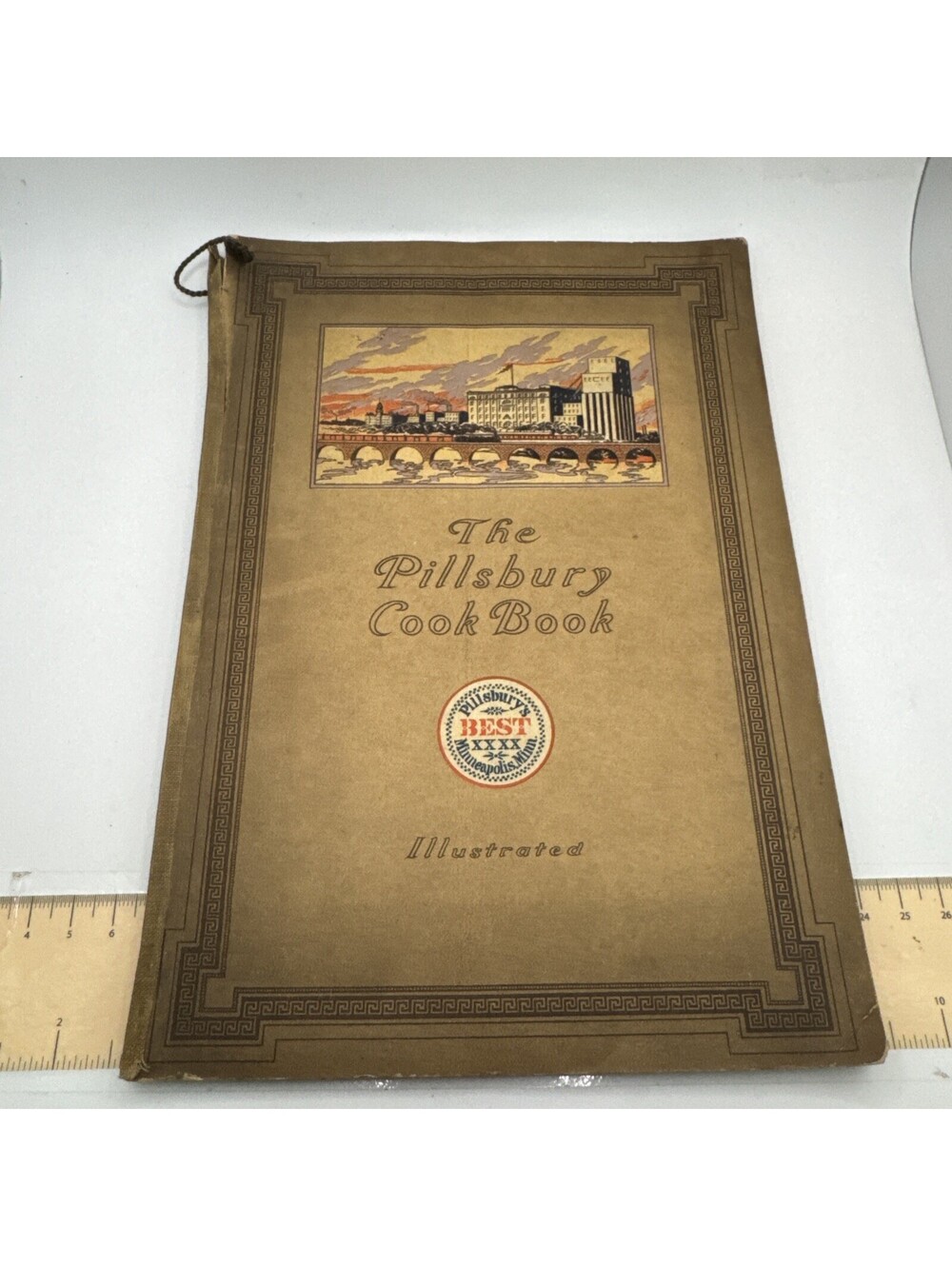 1911 PILLSBURY FLOUR Minneapolis COOK BOOK Advertising Illustrated